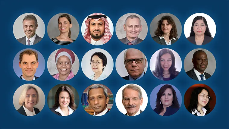 IPSASB member board 2022.