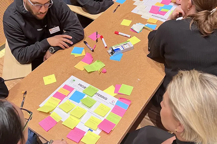 Workshop about inclusion. 