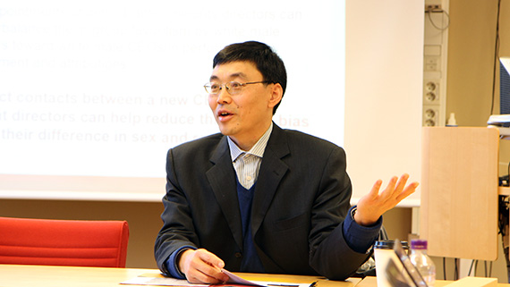 Professor Wei Shen från Arizona State University.