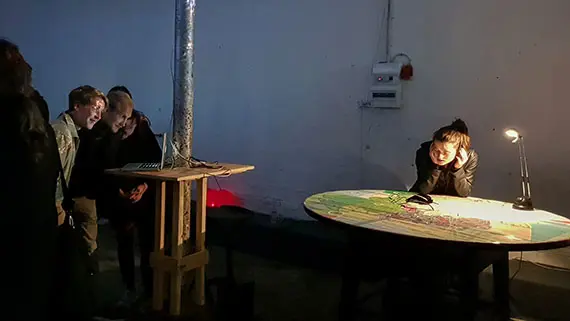 Utställningen Wanderlost i Kristianstad.
