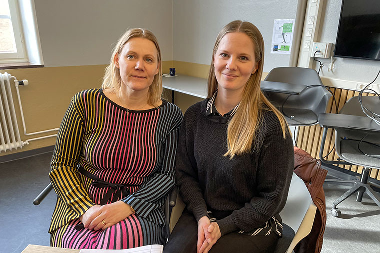 Åsa Thurn och Camilla Perming.