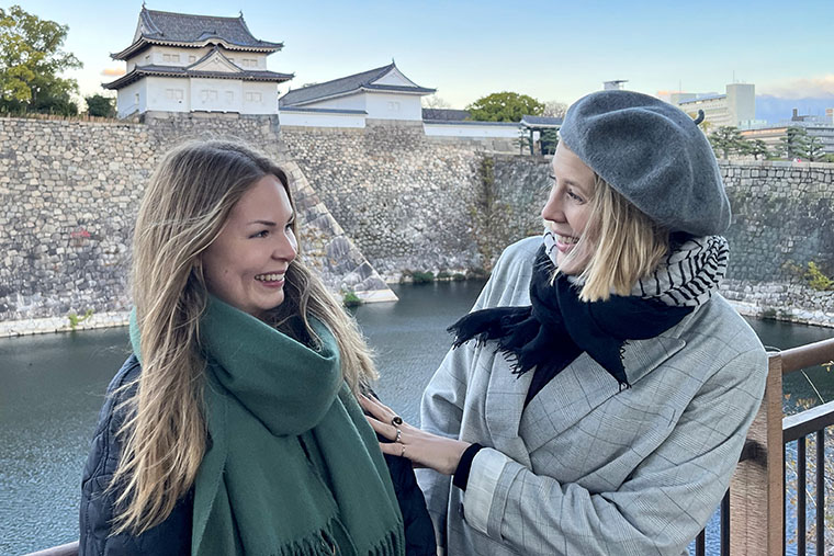 Maja Pinter och Caroline Lövqvist.