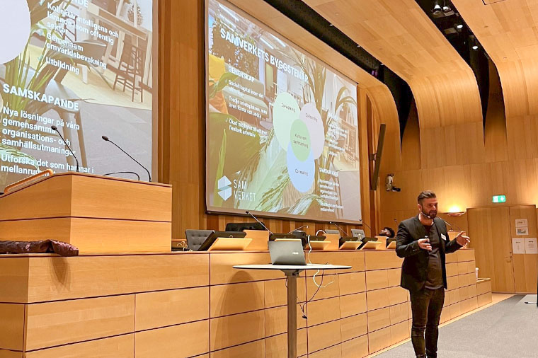 Niklas Huss är innovations- och transformationscoach och var huvudtalare på imagine Summit.