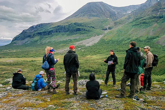 Fjällkurs.
