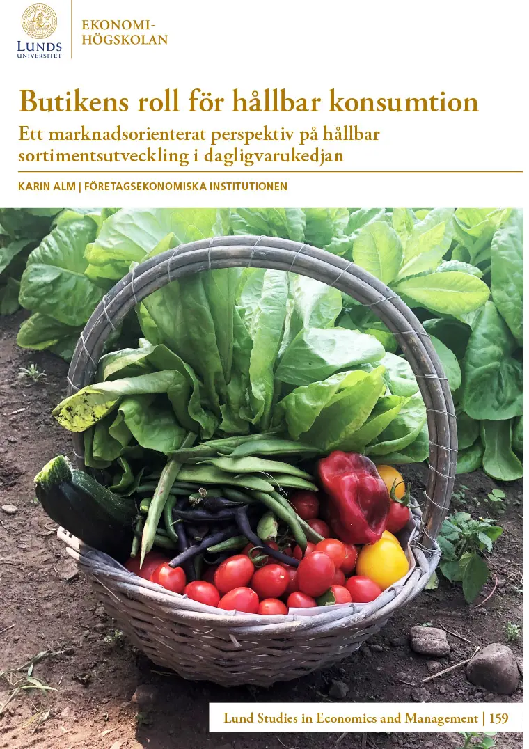 Butikens roll för hållbar konsumtion