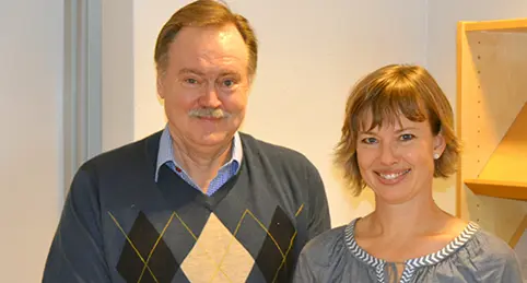 Lärarna Torsten Andersson och Eva Lövstål