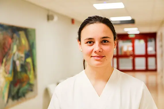 BMA-student Alice Nilsson.