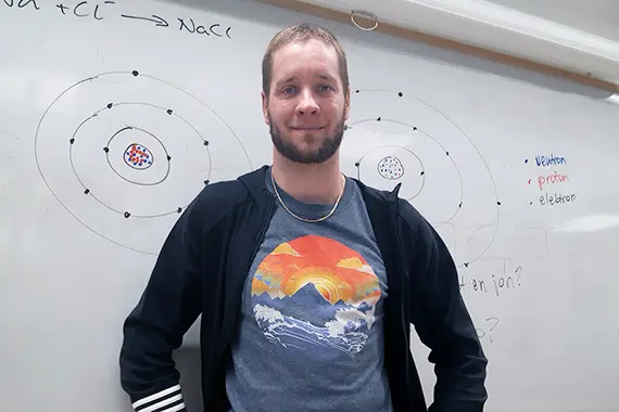 Björn Klingnäs student på Lärarlyftet