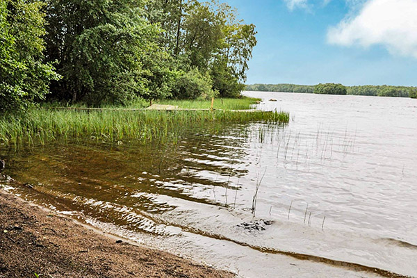 Tydingen, en sjö i nordöstra Skåne som vuxit igen kraftigt de senaste 90 åren.