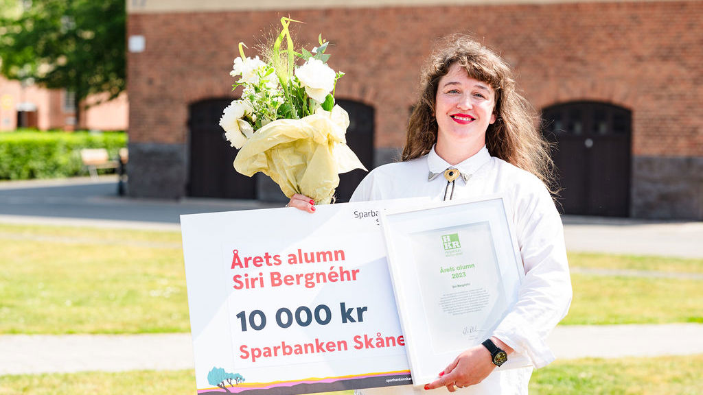 Årets alumn Siri Begnéhr.