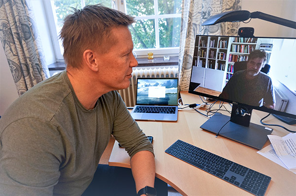 De senaste månadernas planering har fått ske digitalt. Men till våren kommer Martin Persson och Peter Hagell förhoppningsvis kunna dra i gång utbildningen som riktar sig till lankesiska universitetslärare.