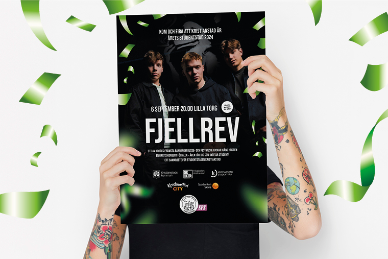 Poster med Fjellrev.