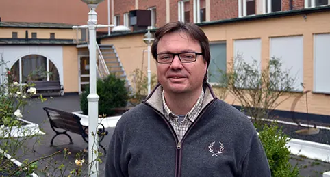 Anders Hallengren från Länsstyrelsen var en av föreläsarna.