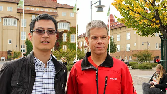 Yifan Wo och Fredrik Frisk