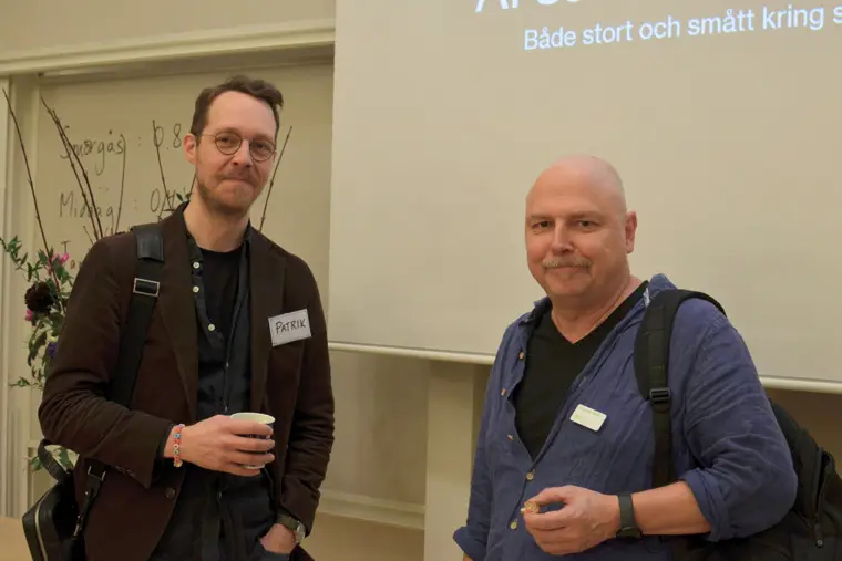 Patrik S&auml;llstr&ouml;m och Christian Hanke