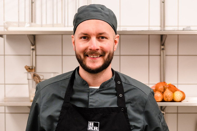 Adam, alumn från Gastronomiprogrammet.