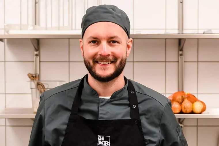 Adam, alumn från Gastronomiprogrammet.