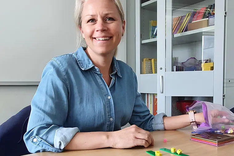 Therese läser till speciallärare