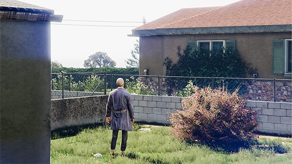 I ”Open World” ställs verkligheten sida vid sida via scener ur dataspelet Grand Theft Auto V. SKapare Olli Ma från Storbritannien.