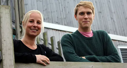 Charlotta Bjurvald och Robert Wetterlöf har studerat O-ringens påverkan på naturen.