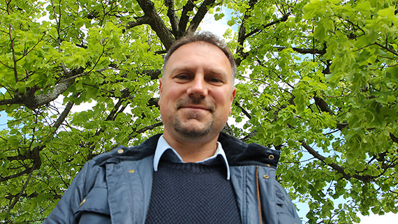 Landskapsvetaren Robert Andersson.