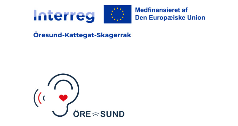 Logotyp Interreg Medfinasieret af den europaeiske union samt logotyp Öre-sund.