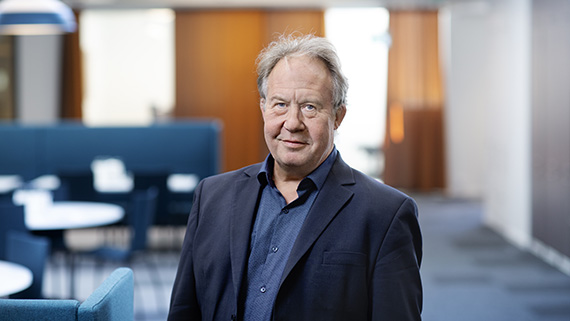 Peter Berggren vid Glesbygdsmedicinskt centrum i Storuman är en av föredragshållarna under konferensen E-hälsa 2019. Foto: Malin Grönborg