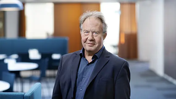 Peter Berggren vid Glesbygdsmedicinskt centrum i Storuman &auml;r en av f&ouml;redragsh&aring;llarna under konferensen E-h&auml;lsa 2019. Foto: Malin Gr&ouml;nborg