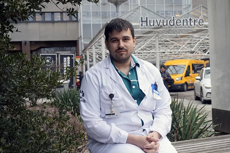 David Kabat läser till biomedicinsk analytiker.