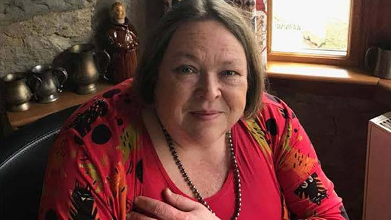 Marie-Louise Rodén, professor i historia vid Högskolan Kristianstad.