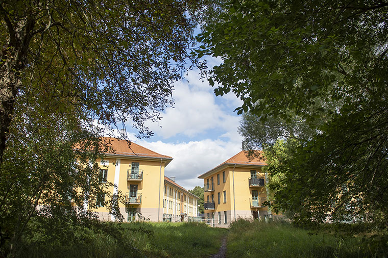 Studentbostäder i Kristianstad.