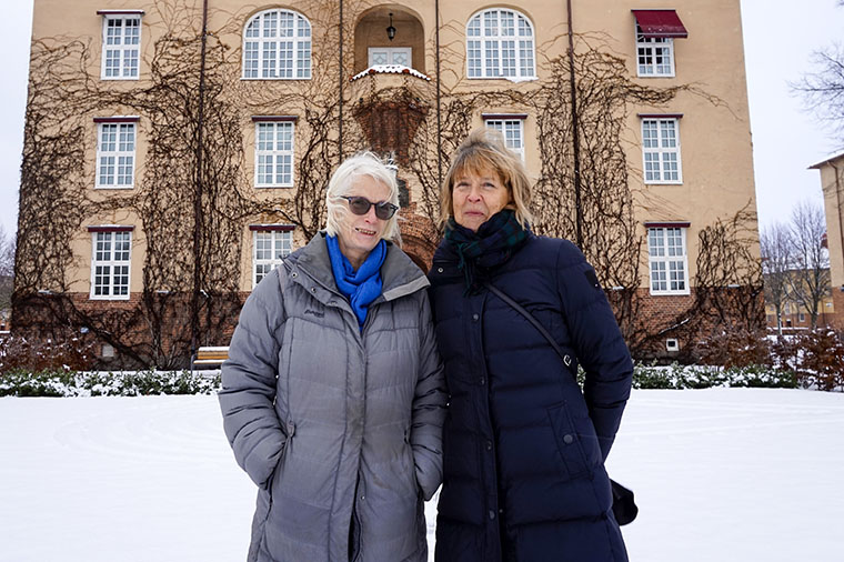 Ingrid Engdahl (till vänster) är Europaordförande i organisationen OMEP och ser fram emot ett samarbete med Susanne Thulin och de andra projektdeltagarna på Högskolan Kristianstad.