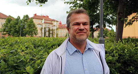 Daniel Einarson, universitetslektor i datavetenskap och avdelningschef för design och datavetenskap.