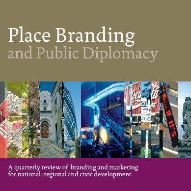 Omslag för Place Branding and Public Diplomacy.