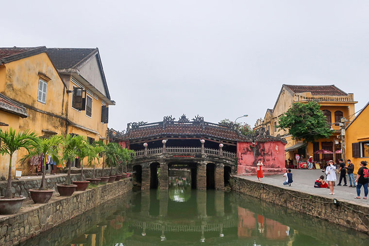 En av de äldsta och mest kända sevärdheterna i Hoi An, Cau Chau Pagoda, influerad av japansk kultur och mer än 400 år gammal.