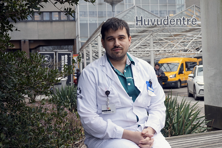David Kabat läser till biomedicinsk analytiker.