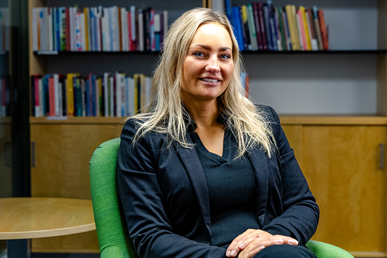 Hannah Olivestedt, universitetsadjunkt i mat- och måltidsvetenskap vid Högskolan Kristianstad.