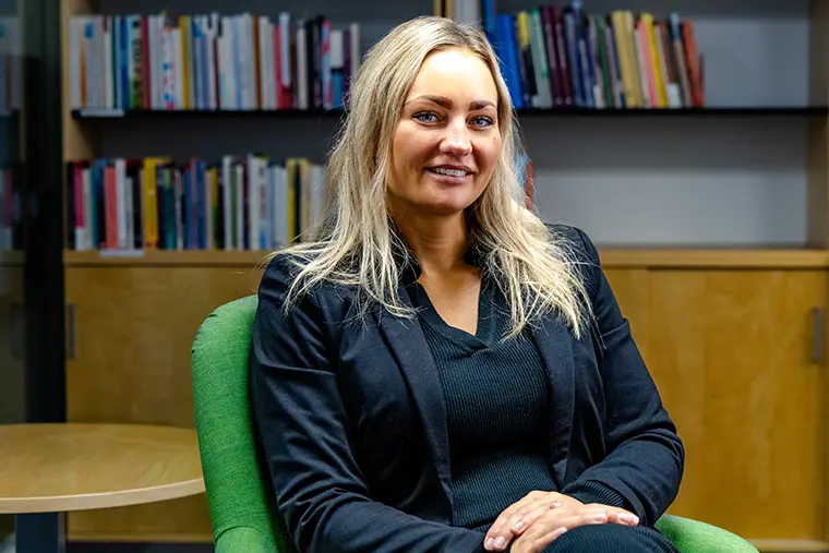 Hannah Olivestedt, universitetsadjunkt i mat- och måltidsvetenskap vid Högskolan Kristianstad.