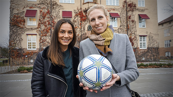 Lisa Klinga och Sandra Adolfsson.