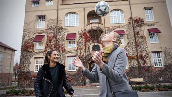 Lisa Klinga och Sandra Adolfsson.