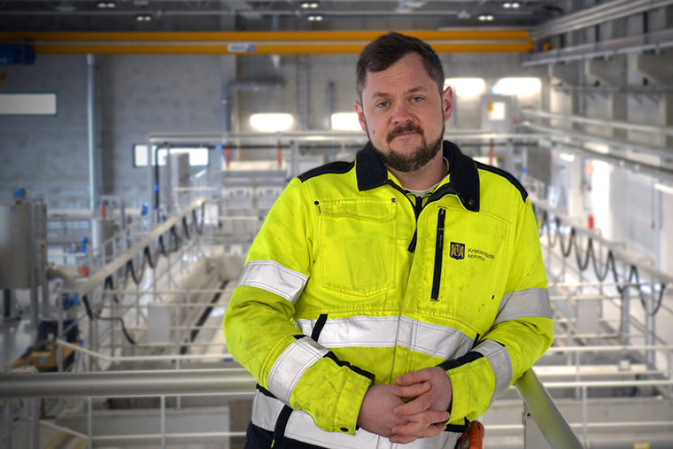 Nils Losell, enhetschef på VA-avdelningen inom Kristianstad kommun.