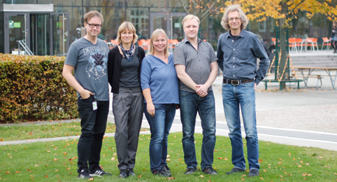 En bild på personalen på it pedagogik media på Högskolan Kristianstads campus