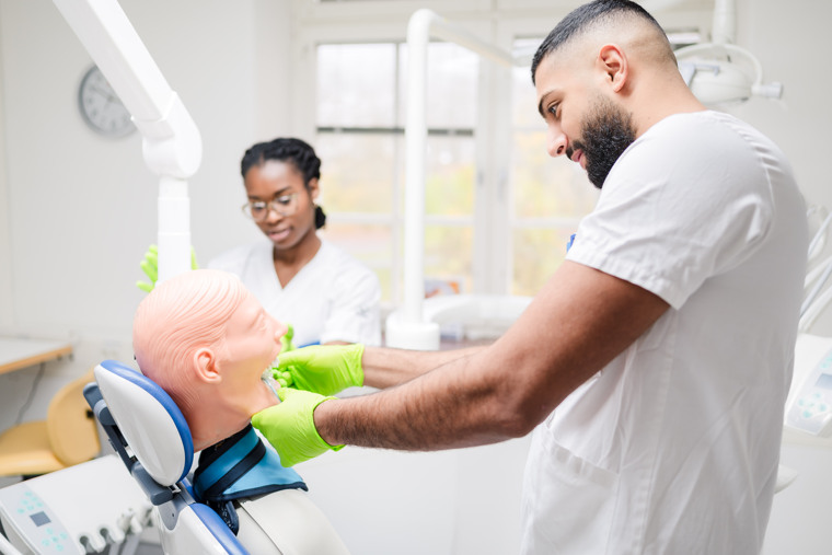 Patientmottagning docka