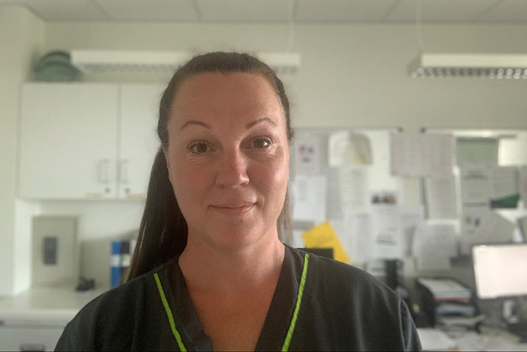 Lotta Karlsson, specialistsjuksk&ouml;terska. 