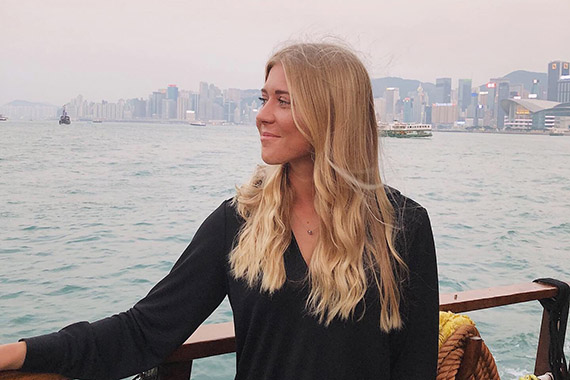 Kajsa Nilsson, student p&aring; ekonomprogrammet