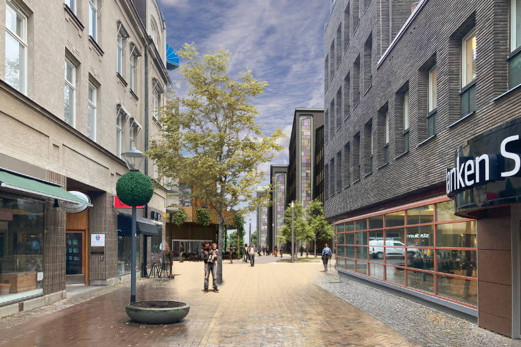Citycampus från Lilla Torg.
