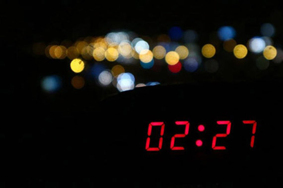 Alarmklocka.