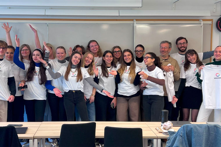 Students of the Labour Law course