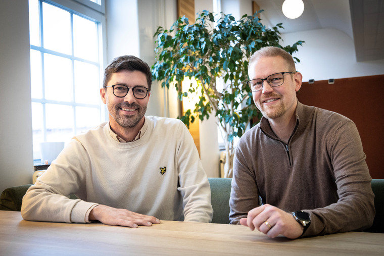 Christian Martinsson och H&aring;kan Avestrand 